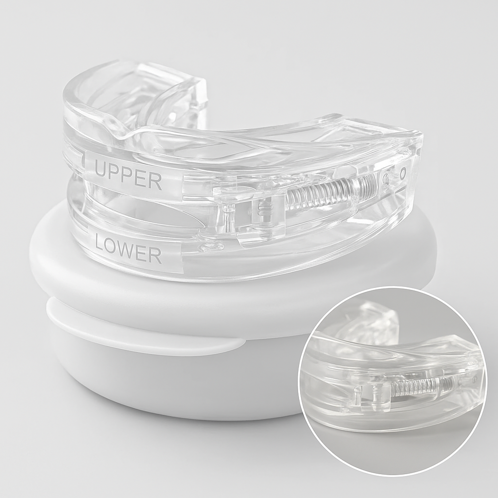 SleepGuard™ Adjustable Anti-Snoring Device – Quiet Nights & Restful Sleep